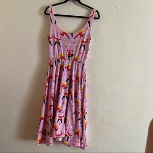 Discontinued print star girl vacation dress 💃